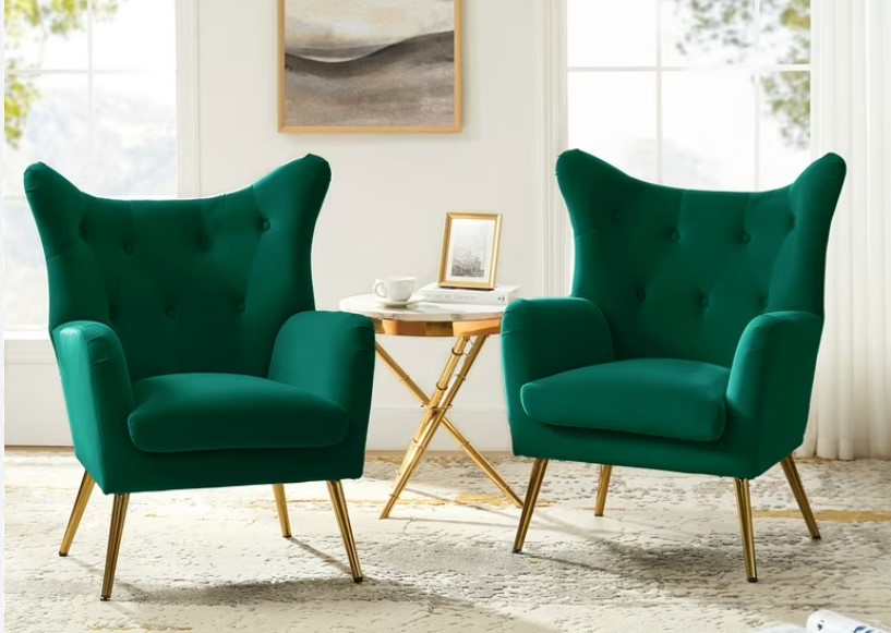 Wingback Accent Chairs Classic and Comfortable